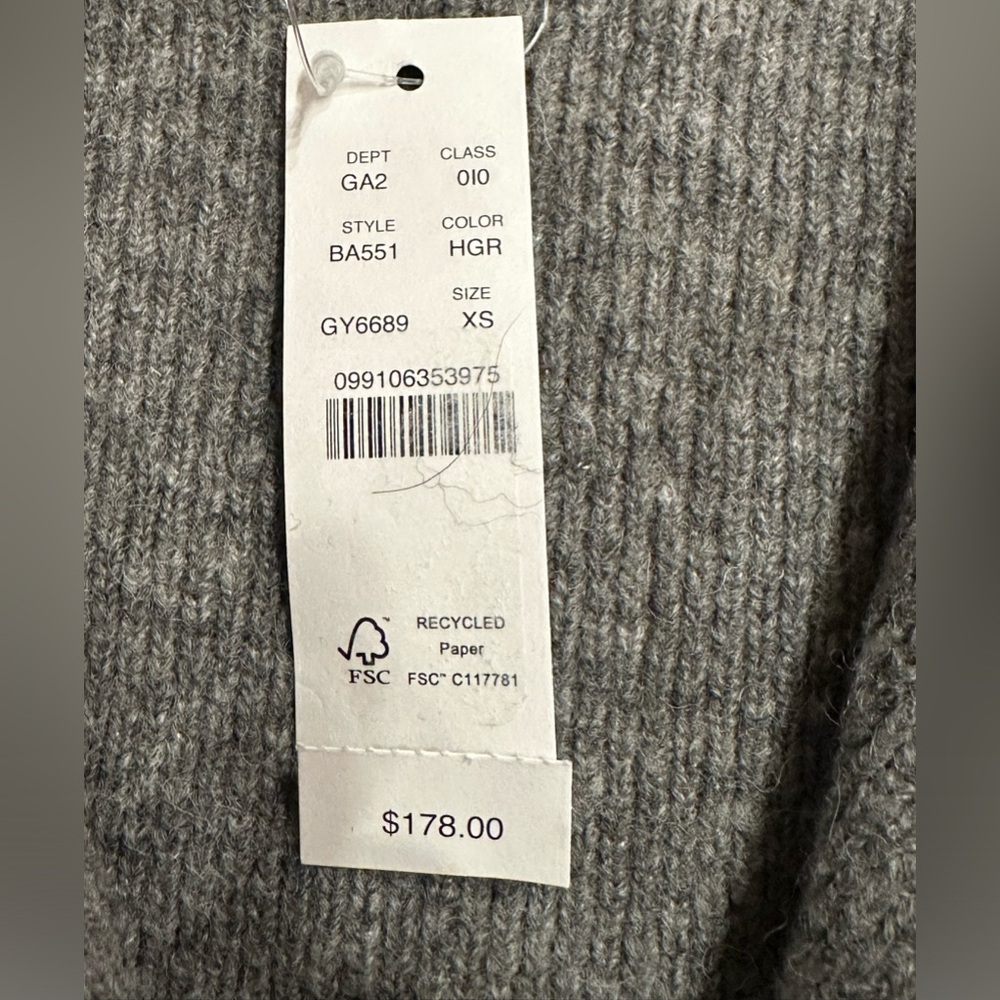 J.Crew Cocoon Sweater Blazer, Size XS. - Picture 10 of 11
